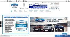 Desktop Screenshot of bozemanford.com